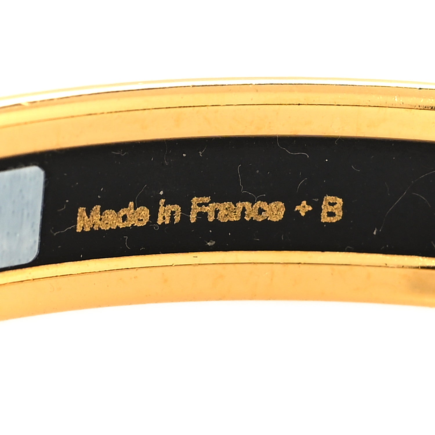 Hermes Enamel Narrow Tea for Two Printed Bracelet 65 Tropique 5 of 5