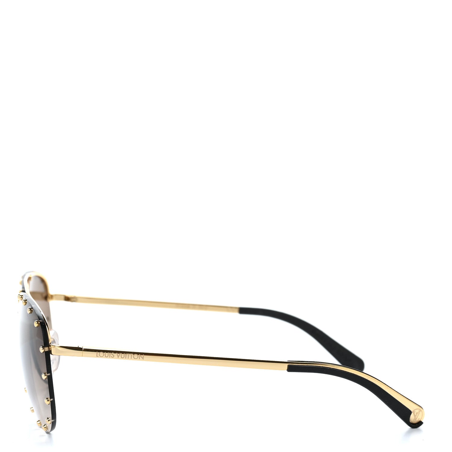 Louis Vuitton The Party Aviator Gradient Sunglasses Z0914U Brown 3 of 8