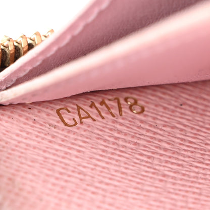 Louis Vuitton Monogram Clemence Wallet Rose Ballerine 7 of 13
