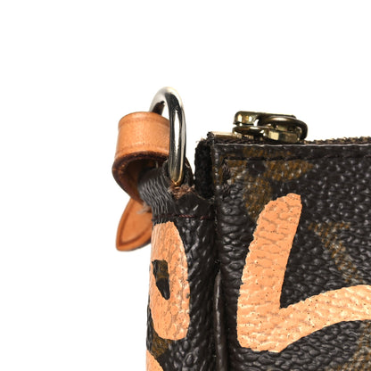 Louis Vuitton Monogram Graffiti Pochette Accessories Peach 10 of 10