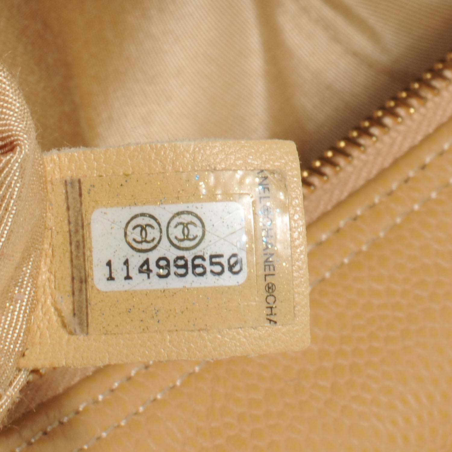Chanel Caviar Quilted Petit Timeless Tote PTT Beige 7 of 7