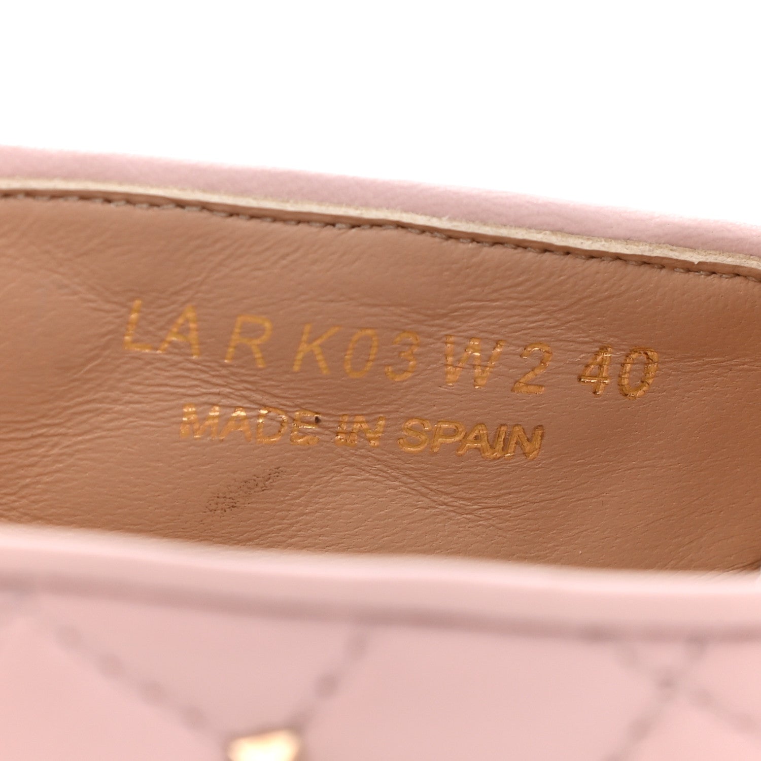 Valentino Garavani Nappa Rockstud Spike Espadrille Flats 40 Water Rose 8 of 9