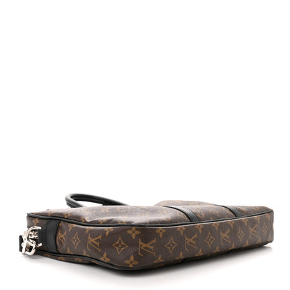 Louis Vuitton Monogram Macassar Porte-Documents Voyage PM 4 of 10