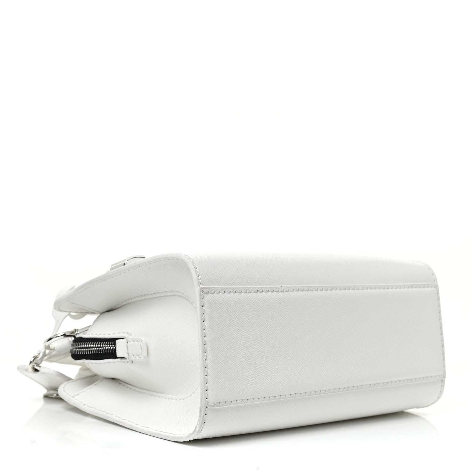 Marc Jacobs Saffiano Little Big Shot Tote White 4 of 10