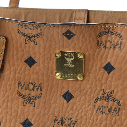 MCM Visetos Small Project Tote Cognac 9 of 9