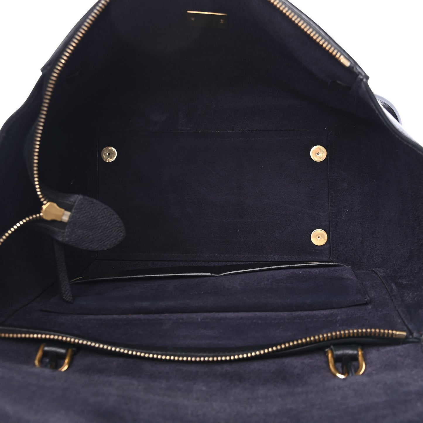 Baby Grained Calfskin Mini Belt Bag Black