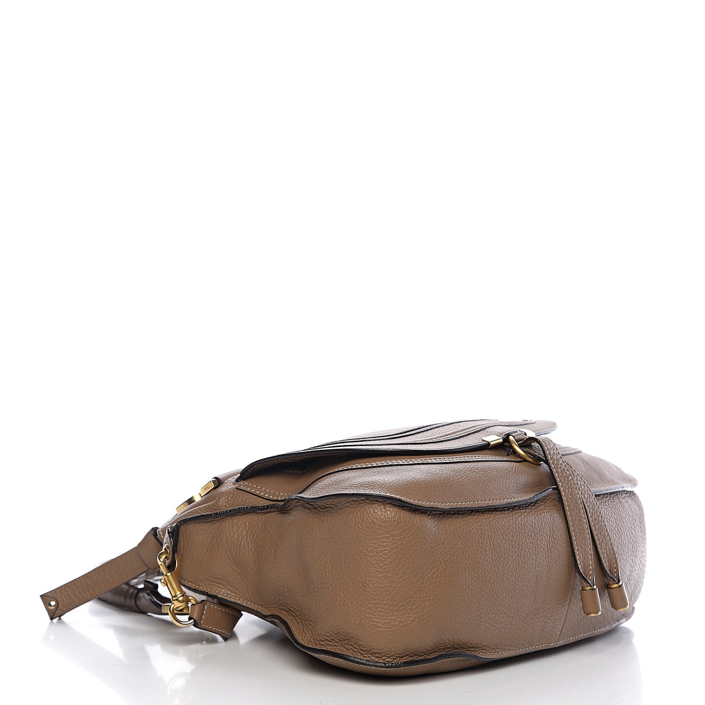 Calfskin Medium Marcie Satchel Nut
