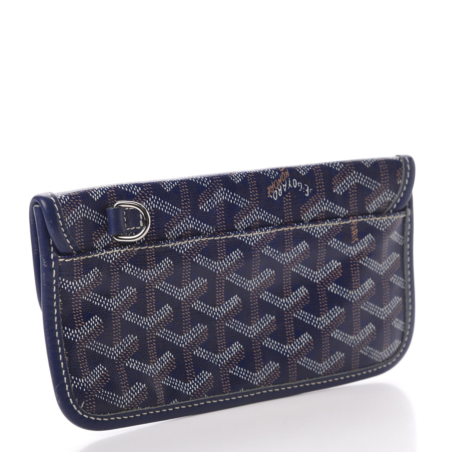 Goyard Goyardine Pouch Navy 3 of 9