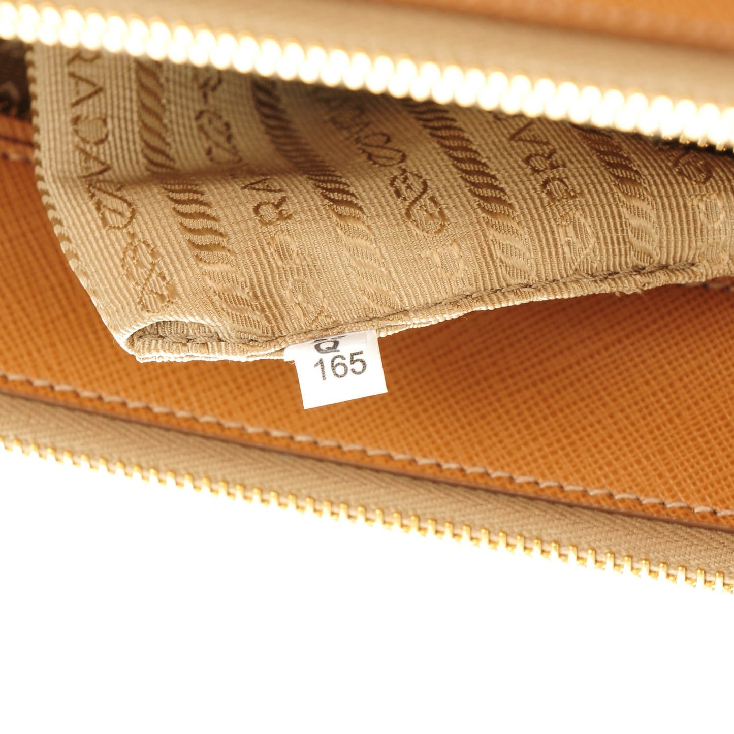 Saffiano Medium Galleria Double Zip Tote Caramel