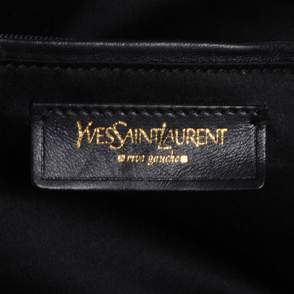 Saint Laurent Leather Oversized Muse Navy 6 of 8