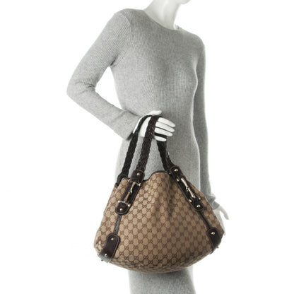 Gucci Monogram Medium Pelham Shoulder Bag Dark Brown 2 of 7
