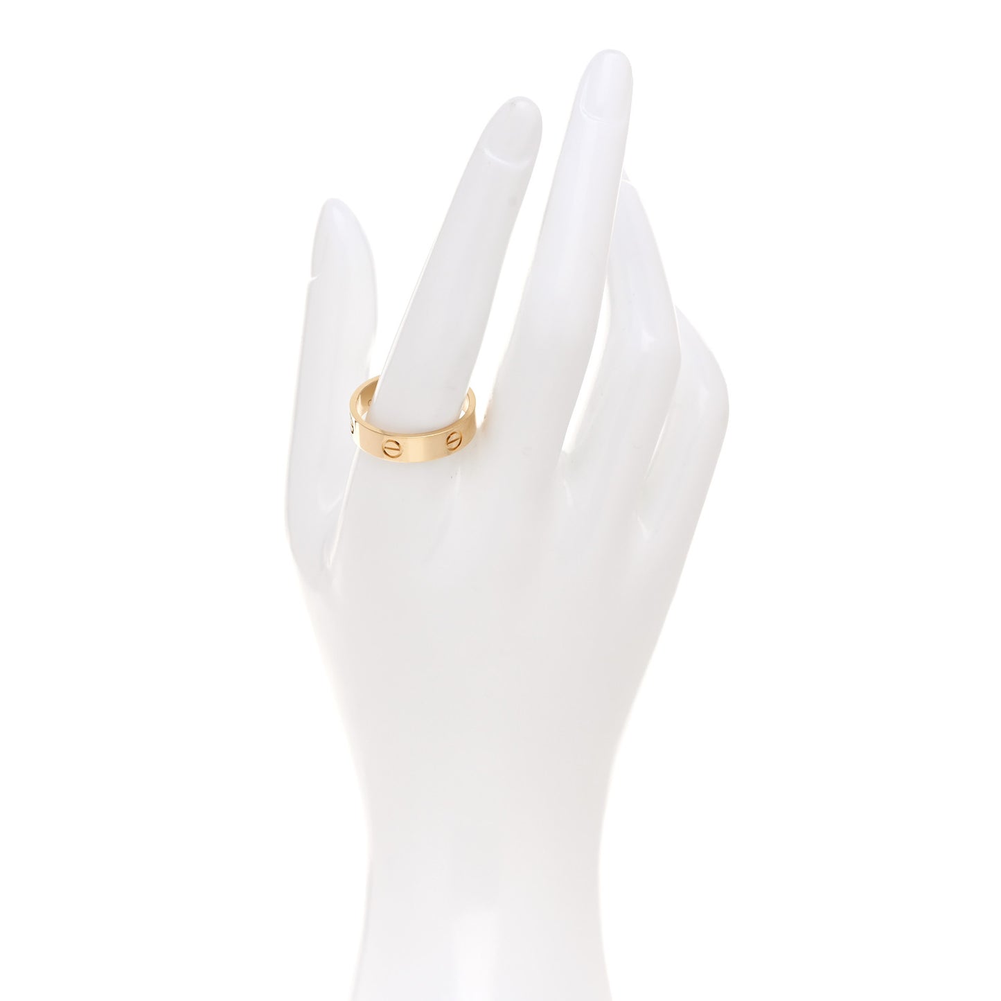 18K Yellow Gold 5.5mm LOVE Ring 64 10.75