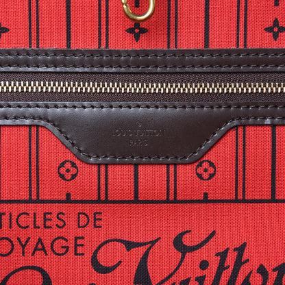 Louis Vuitton Damier Ebene Neverfull GM 6 of 16