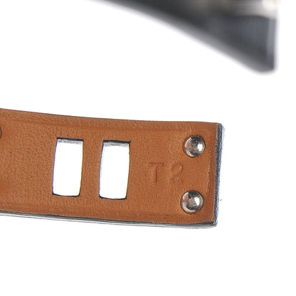 Hermes Swift Mini Dog Clous Ronds Bracelet T2 Black 7 of 8