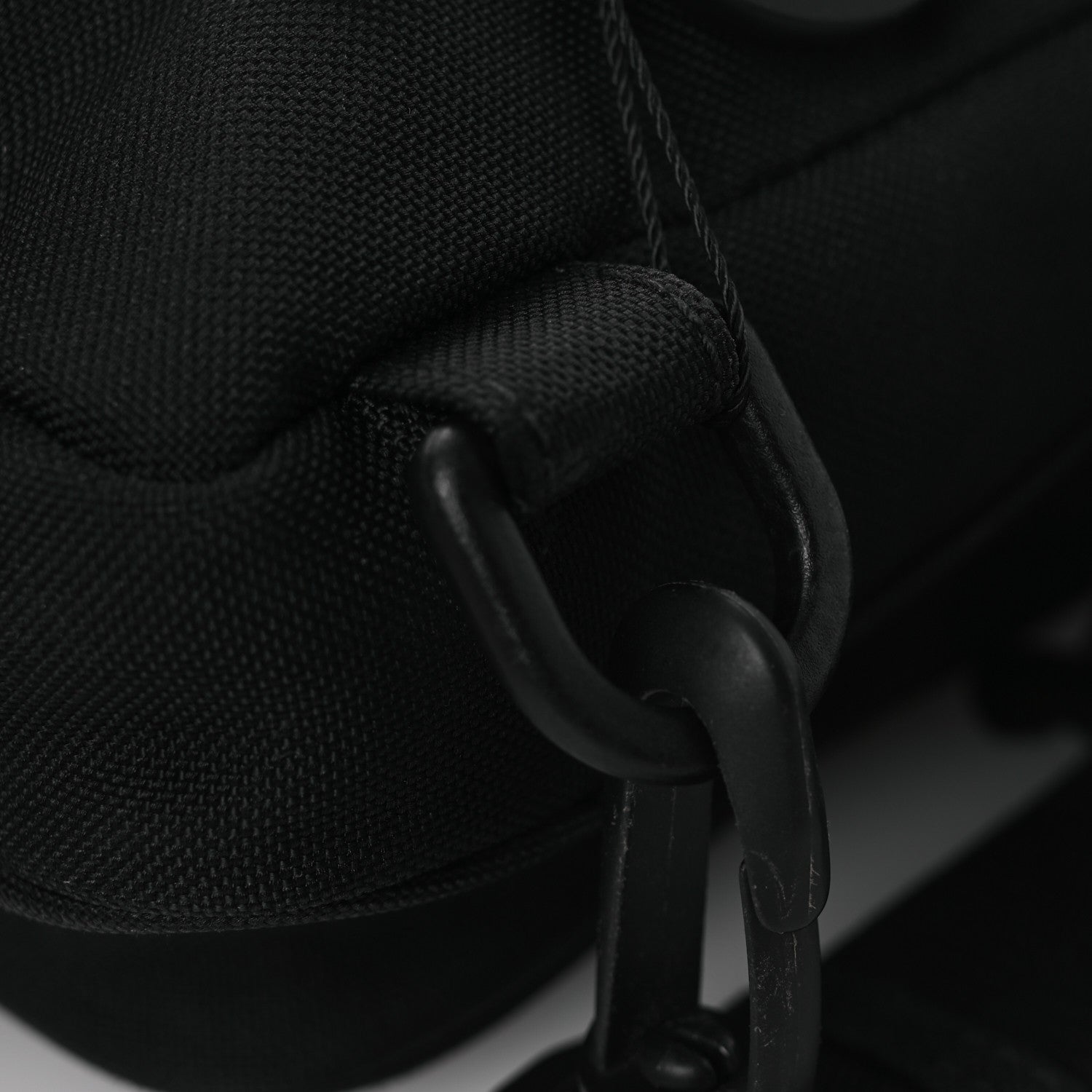 Balenciaga Nylon Logo Explorer Crossbody Messenger Bag Black 16 of 16