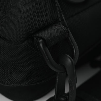 Balenciaga Nylon Logo Explorer Crossbody Messenger Bag Black 16 of 16