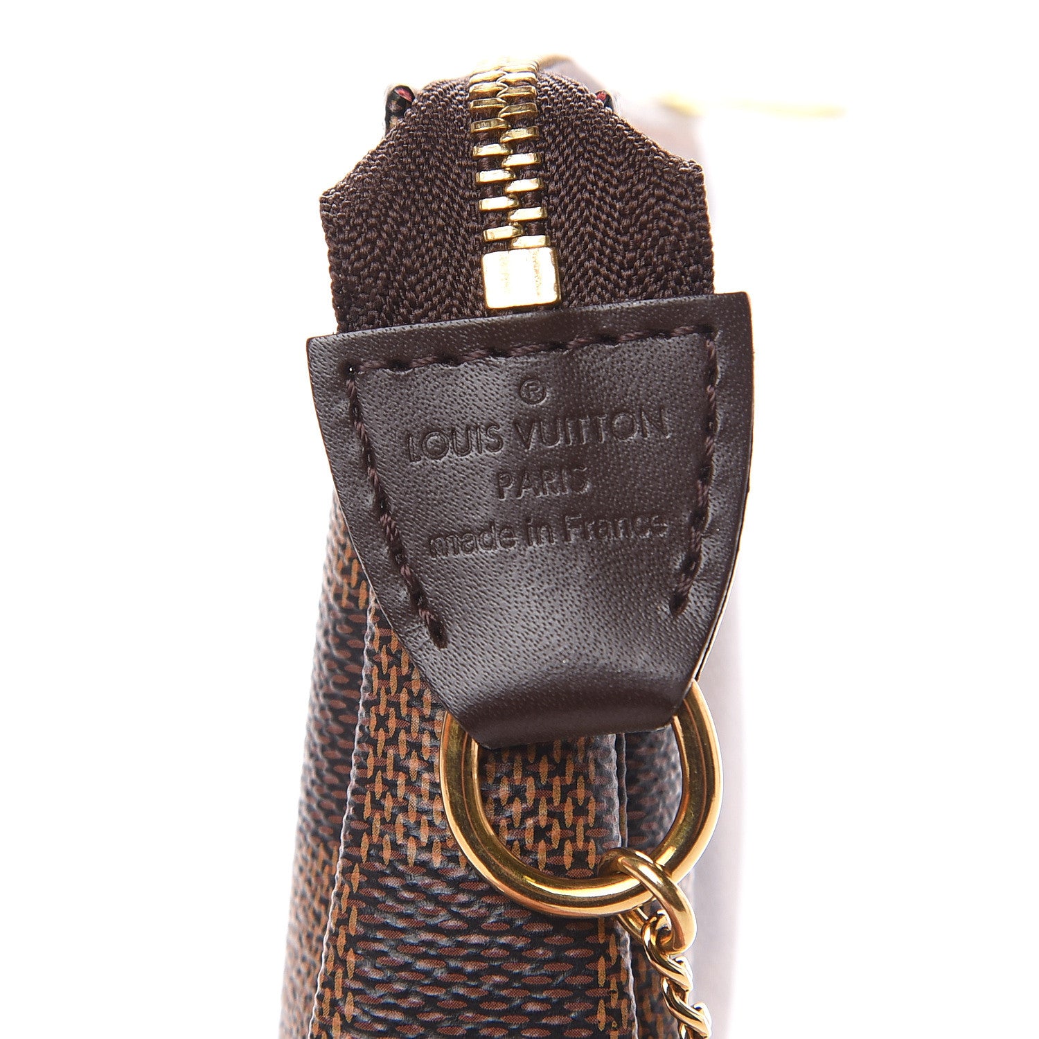 Louis Vuitton Damier Ebene Mini Pochette Accessories 7 of 8