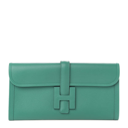 Hermes Evercolor Jige Elan 29 Clutch Vert Vertigo 1 of 8