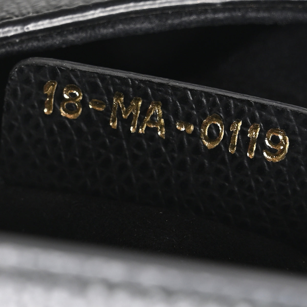 Christian Dior Grained Calfskin Mini Saddle Bag Black 7 of 11