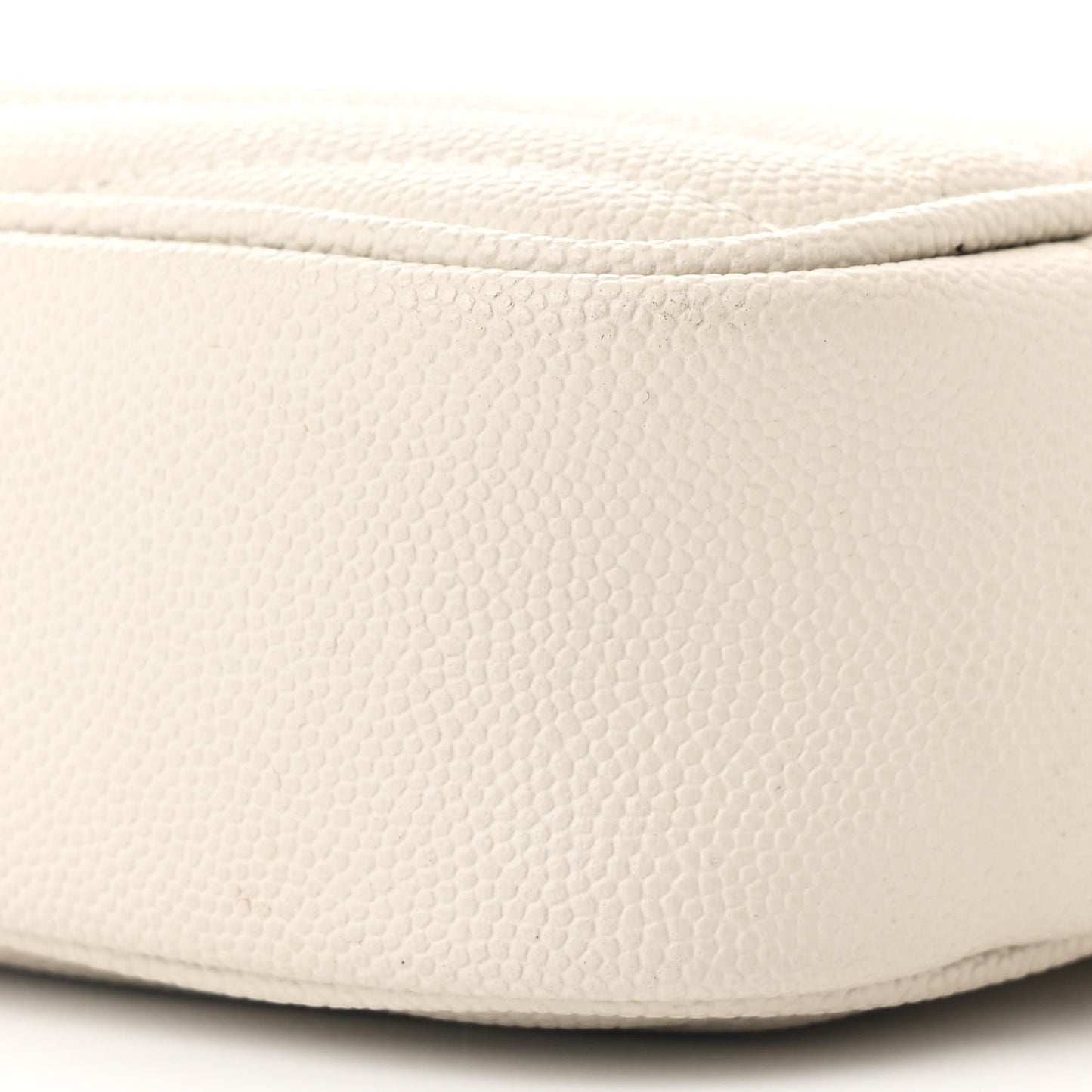 Grain De Poudre Matelasse Monogram Mini Lou Camera Bag Crema Soft