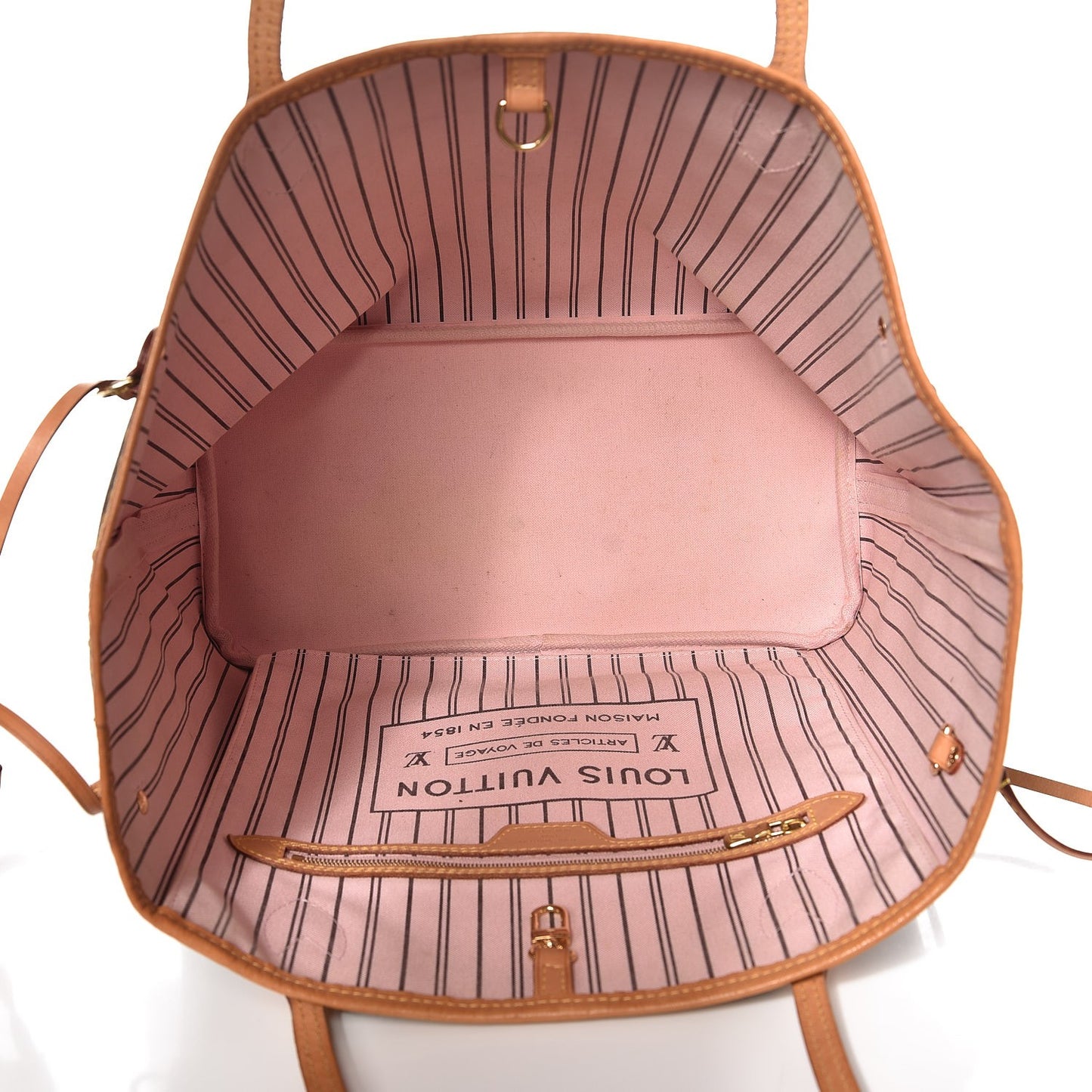 Monogram Neo Neverfull MM Rose Ballerine