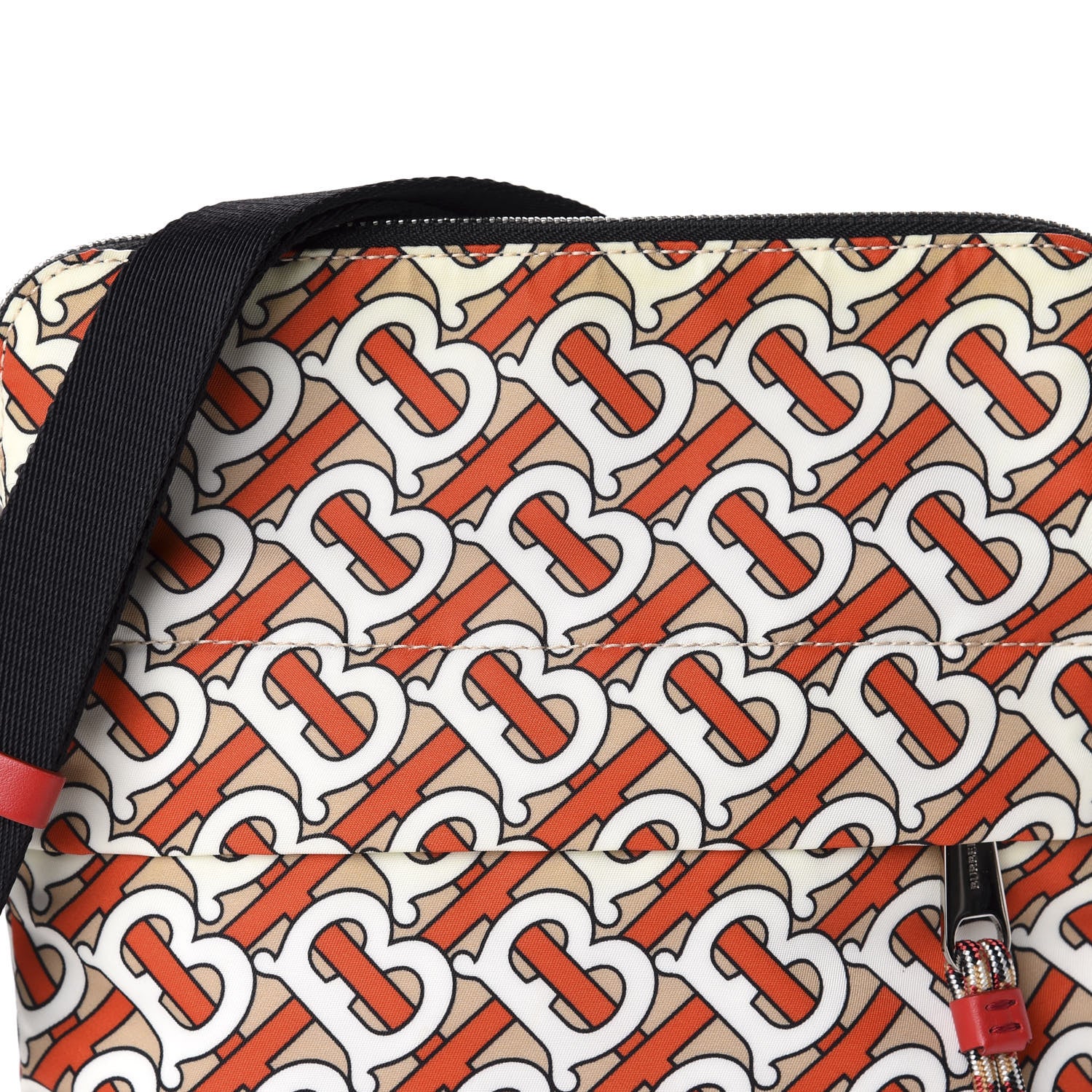 Burberry Nylon Monogram Crossbody Vermillion 12 of 12