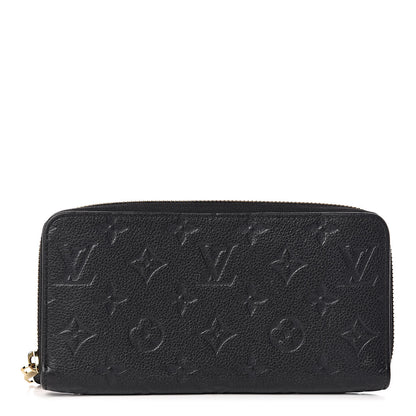 Louis Vuitton Empreinte Zippy Wallet Black 1 of 10