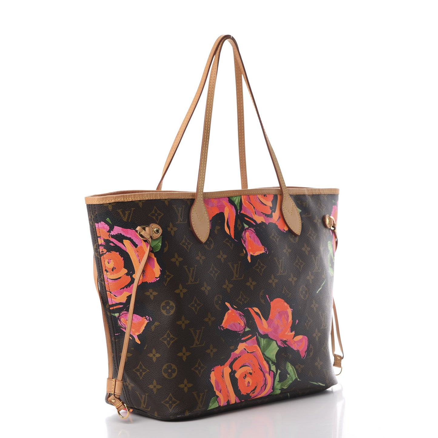 Monogram Roses Neverfull MM