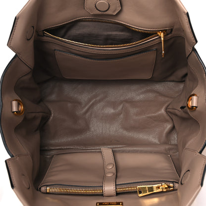 Miu Miu Vitello Soft Tote Cammeo 8 of 20