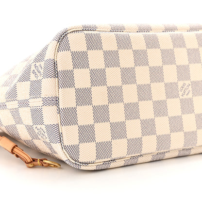 Louis Vuitton Damier Azur Neverfull PM 9 of 13