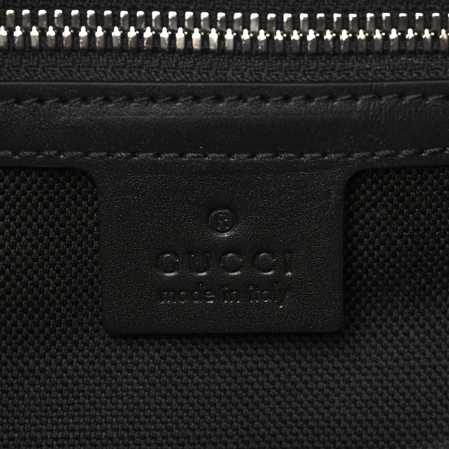 GG Supreme Monogram Selleria Calfskin Square Messenger Bag Black