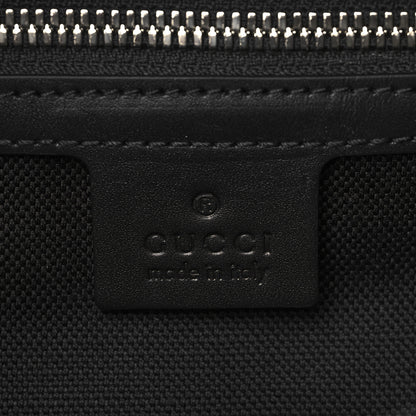 Gucci GG Supreme Monogram Selleria Calfskin Square Messenger Bag Black 6 of 7