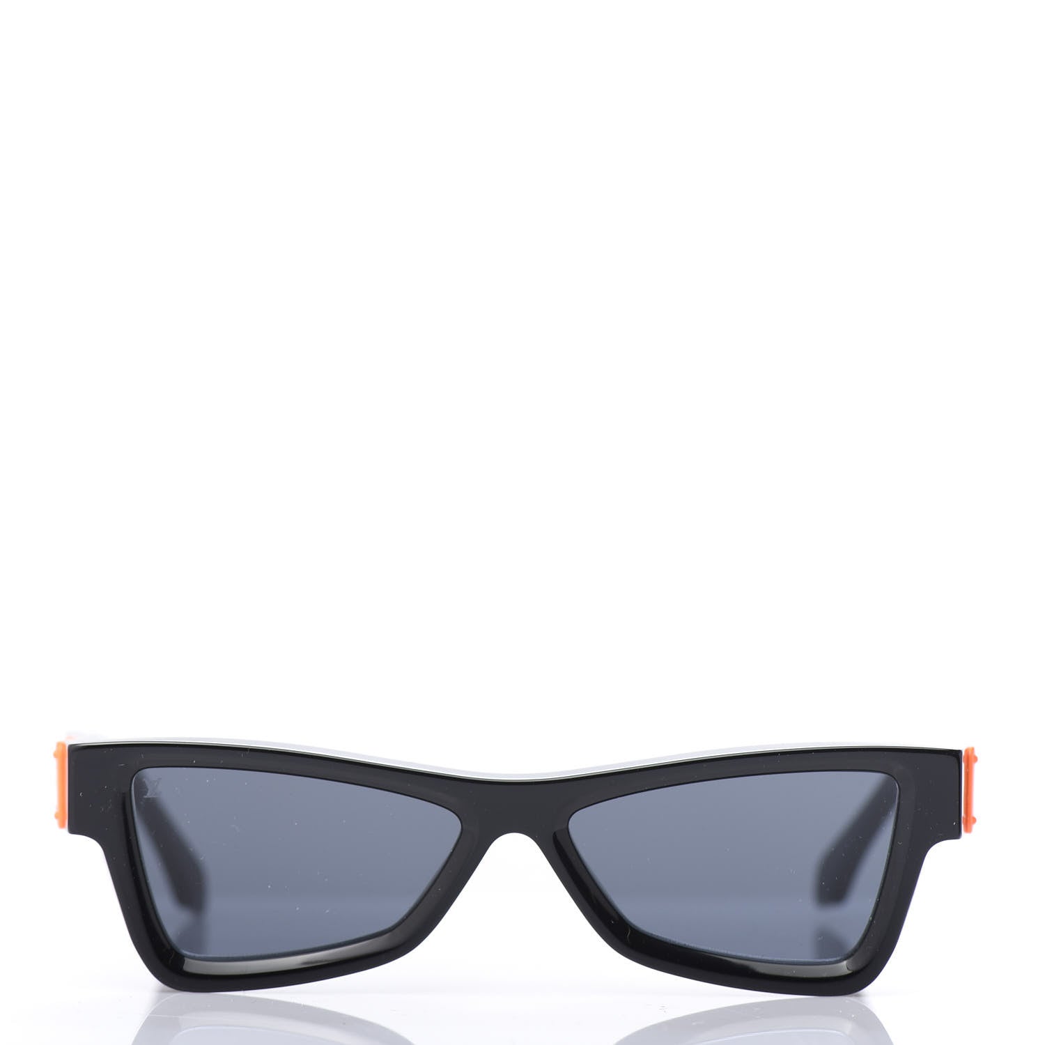 Louis Vuitton Acetate Skepitcals Z1161E Sunglasses Black Orange 2 of 7