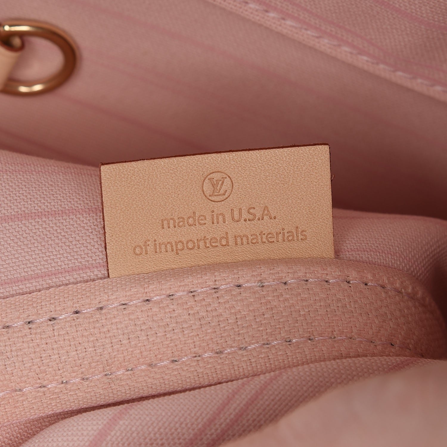 Louis Vuitton Damier Azur Neo Neverfull GM Rose Ballerine 7 of 8