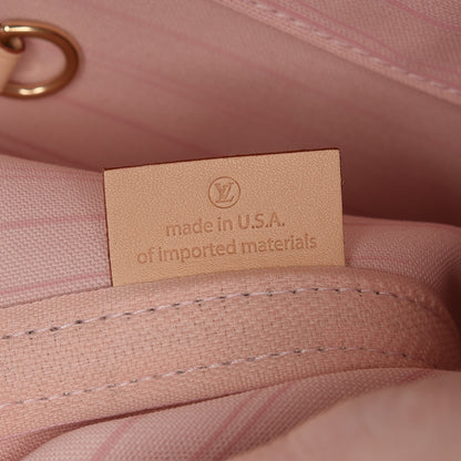 Louis Vuitton Damier Azur Neo Neverfull GM Rose Ballerine 7 of 8