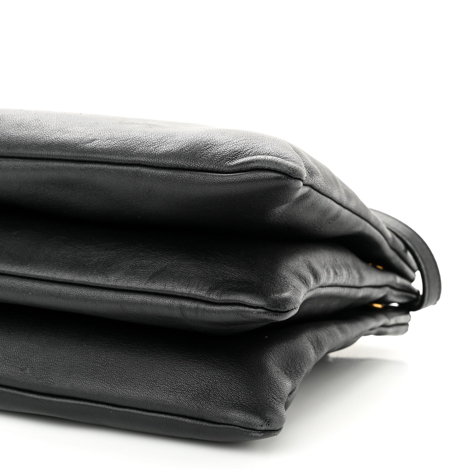 Celine Lambskin Small Trio Crossbody Bag Black 11 of 14