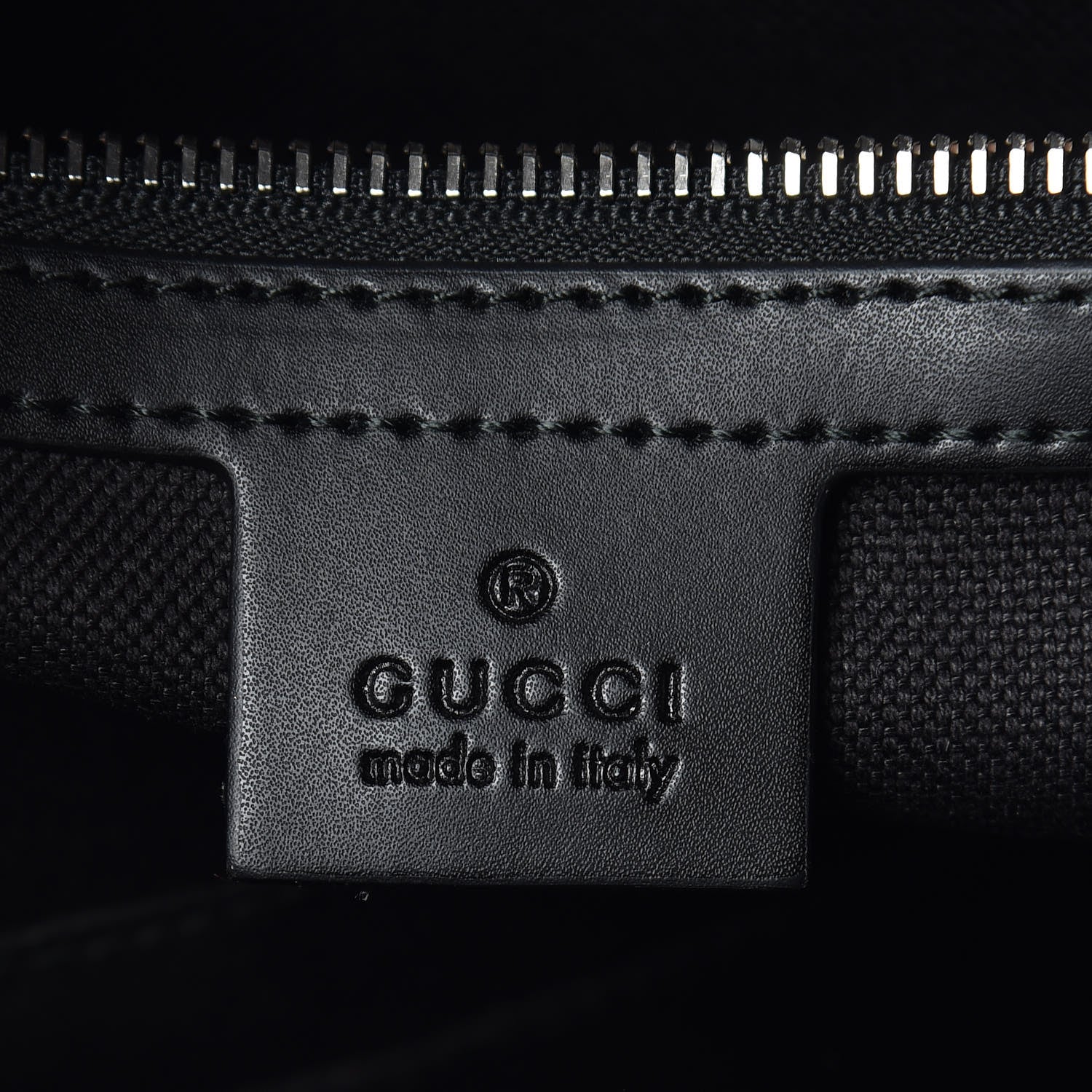 Gucci GG Supreme Monogram Web Tote Backpack Black Grey 6 of 9