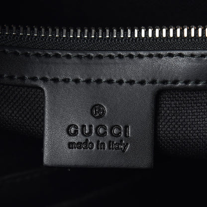 Gucci GG Supreme Monogram Web Tote Backpack Black Grey 6 of 9