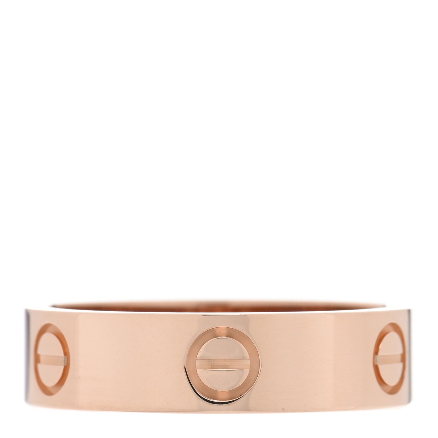 18K Pink Gold 5.5mm LOVE Ring 60 9