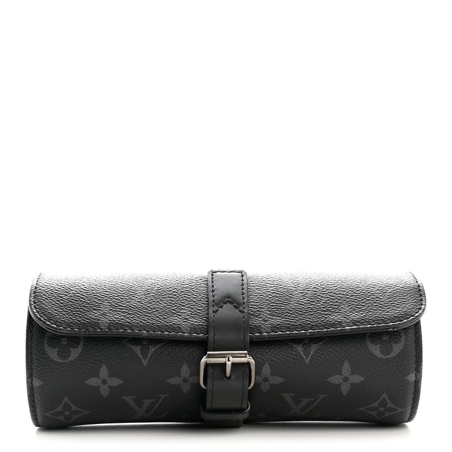 Louis Vuitton Monogram Eclipse 3 Watch Travel Case 1 of 8