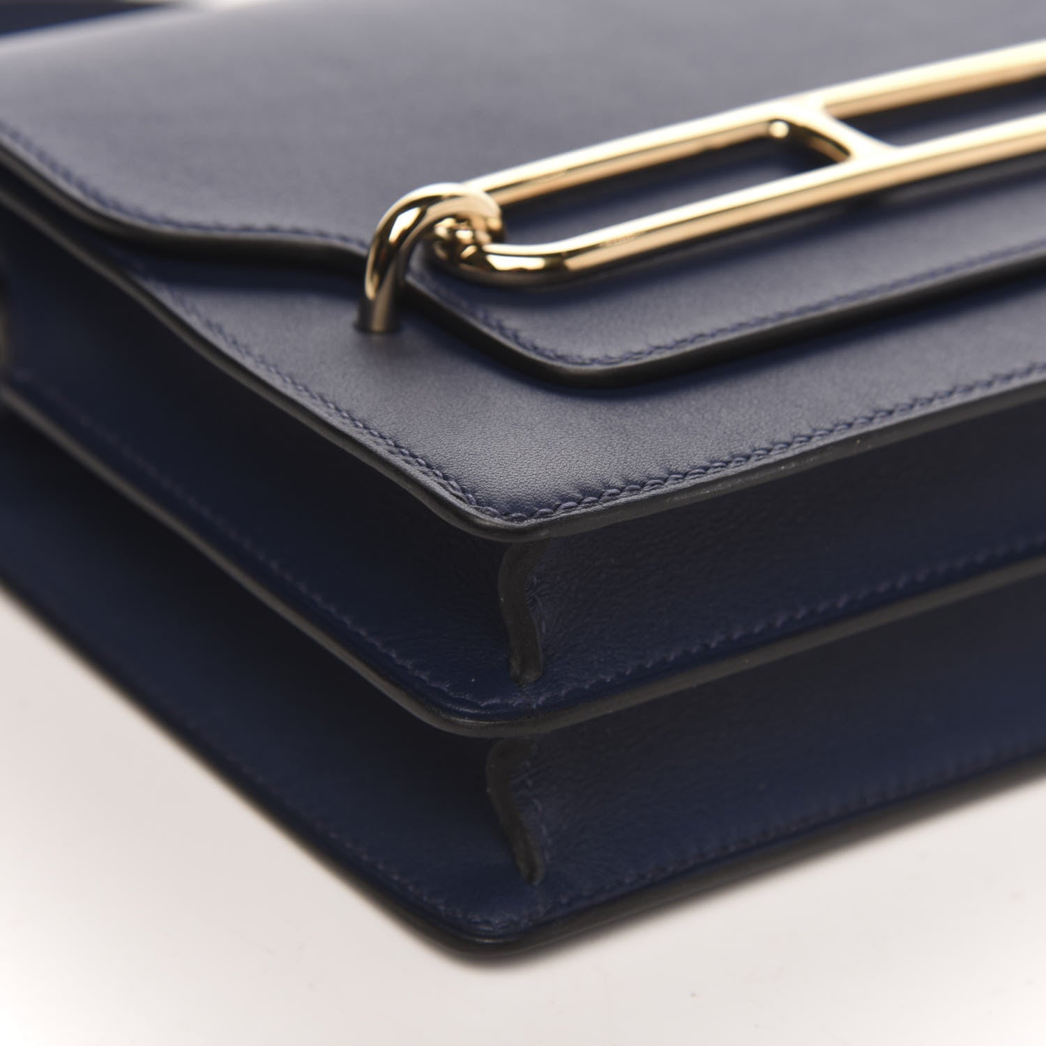 Hermes Swift Mini Sac Roulis Bleu Nuit 7 of 10