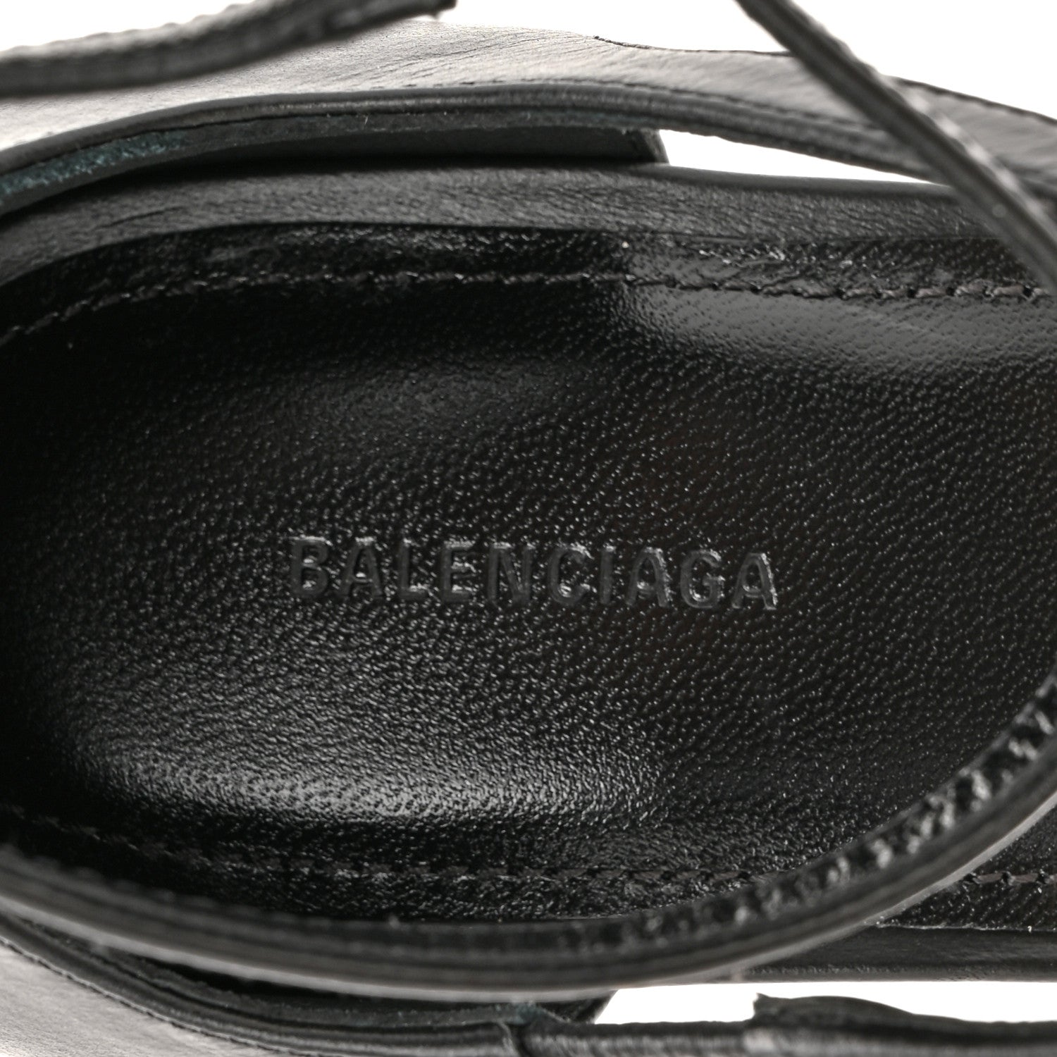 Balenciaga Calfskin Honey 90mm Sandal 36 Black 8 of 8