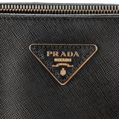 Prada Saffiano Medium Galleria Double Zip Tote Black 6 of 7