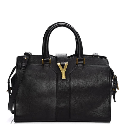 Saint Laurent Sheepskin Small Cabas ChYc Black 1 of 9