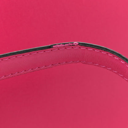 Celine Box Calfskin Medium Classic Box Flap Bag Hibiscus 9 of 10