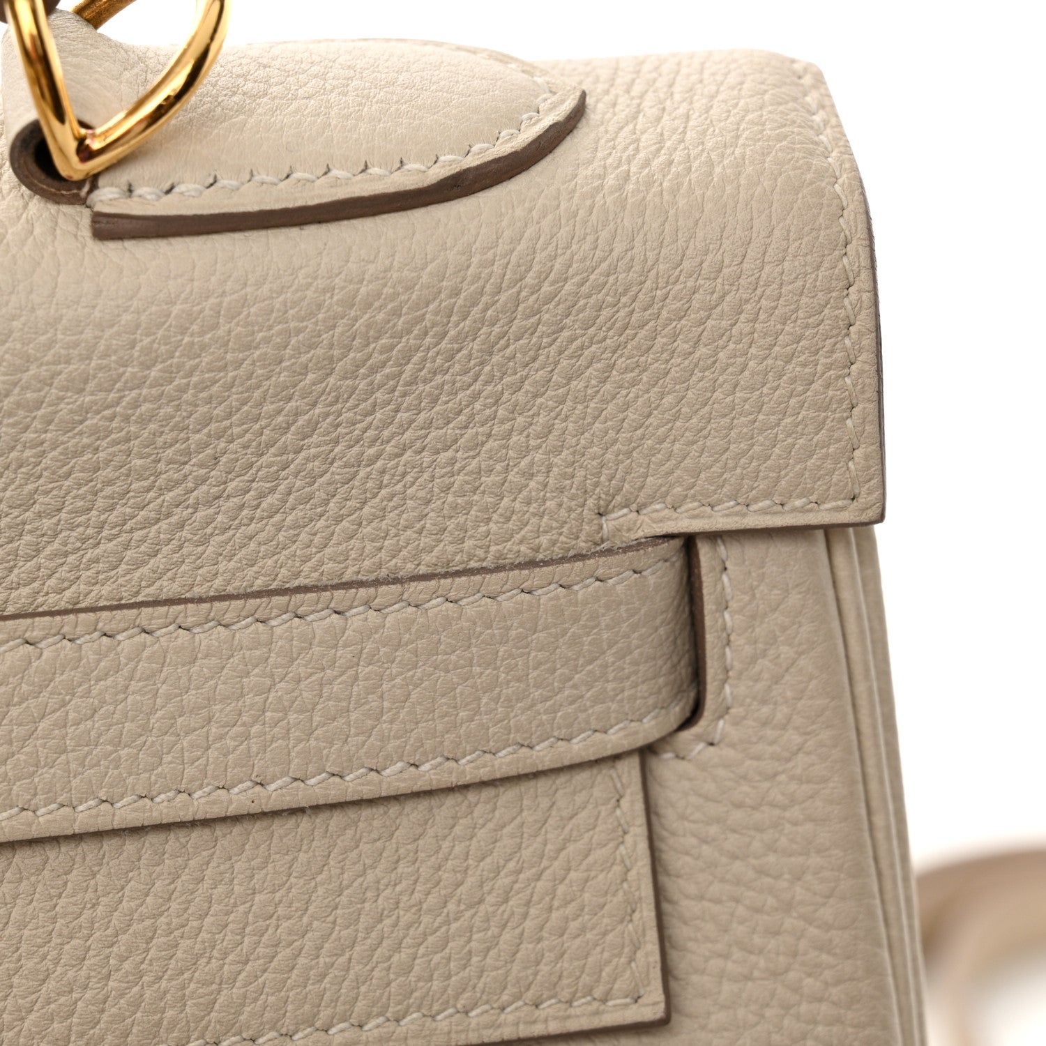 Hermes Togo Kelly Retourne 32 Craie 20 of 26