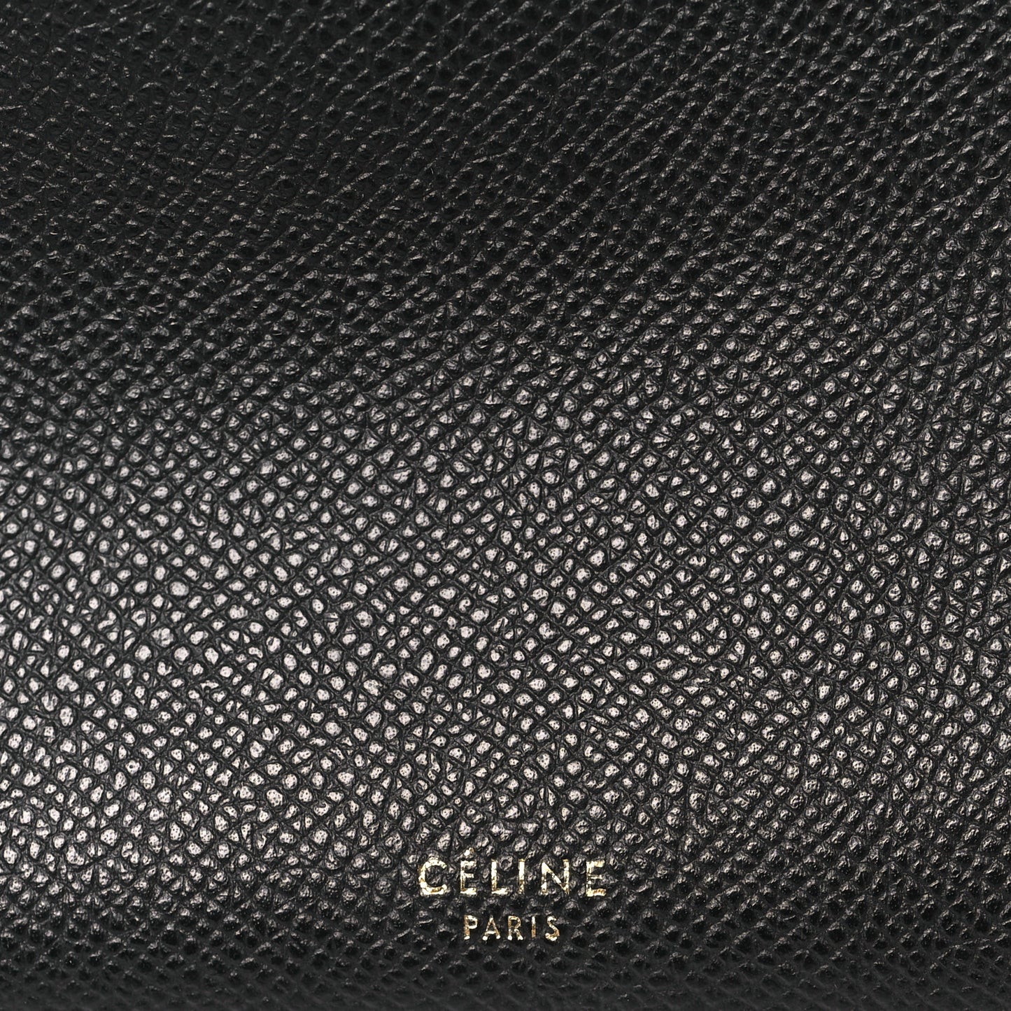 Grained Calfskin Mini Belt Bag Black