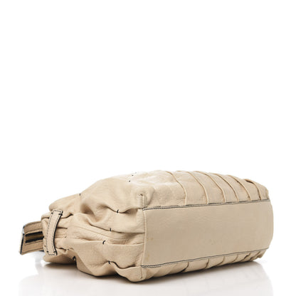 Valentino Garavani Lambskin Pleated Studded Maizeon Tote Beige 4 of 16