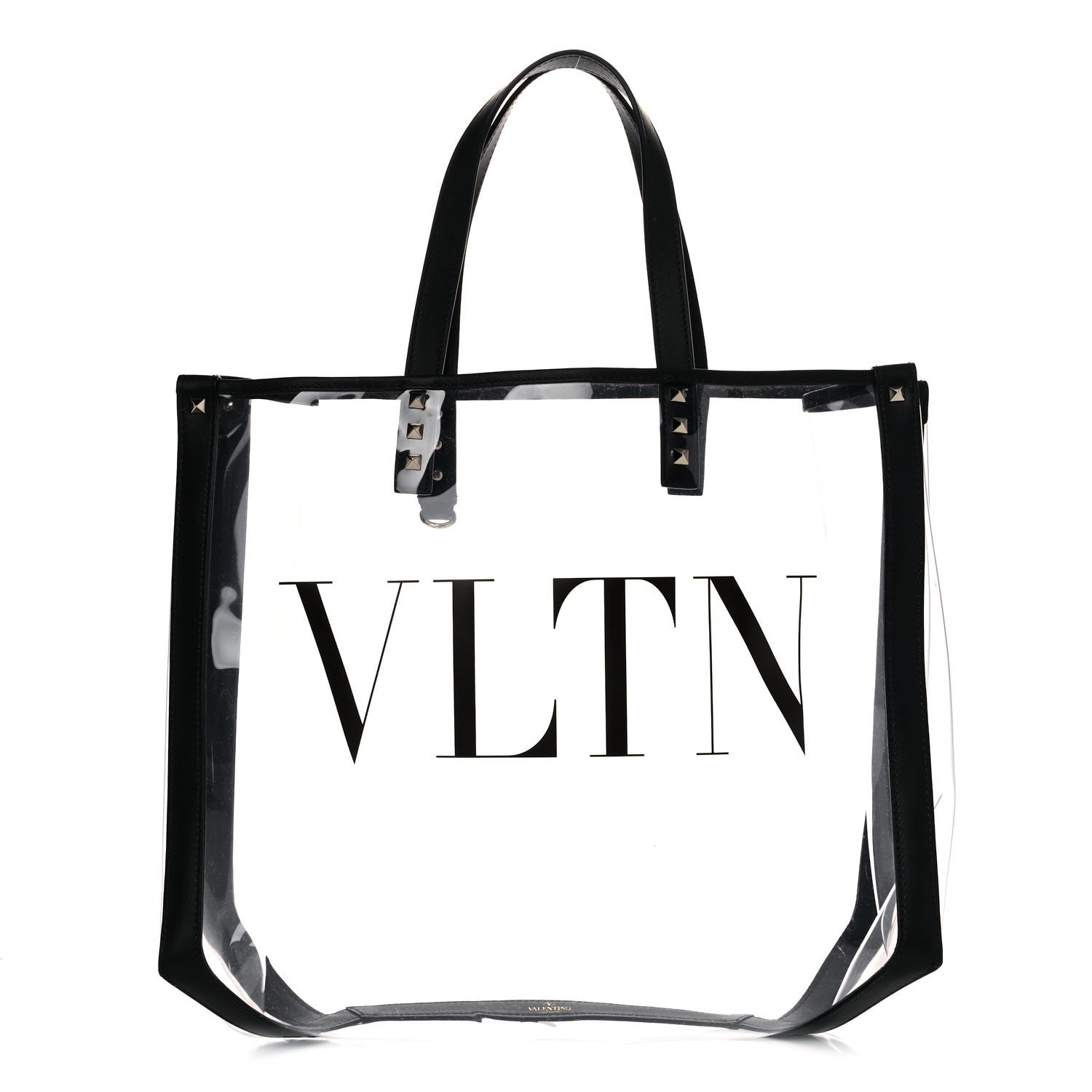Valentino Garavani Plexy VLTN Shopping Bag Transparent 4 of 12
