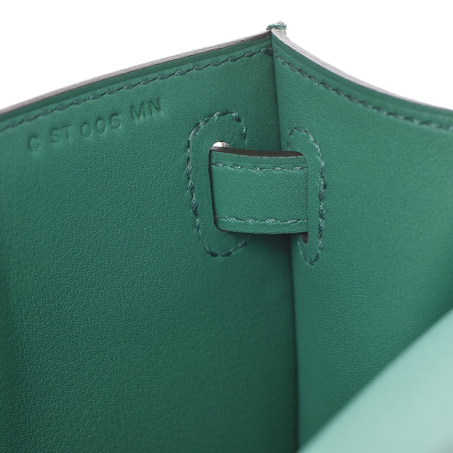 Swift Kelly Pochette Clutch Vert Vertigo